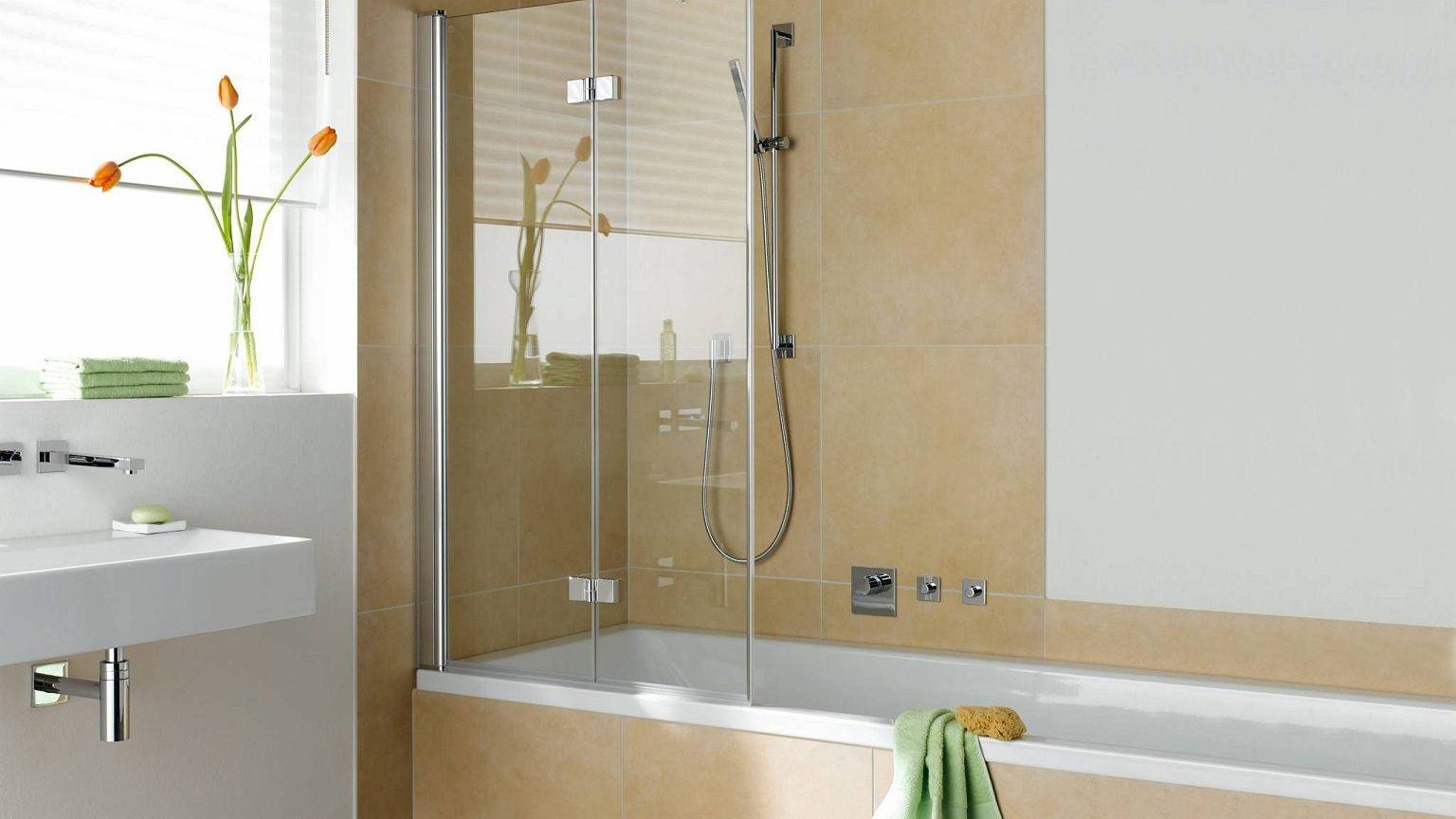 Инструкция по установке стеклянных шторок для ванной