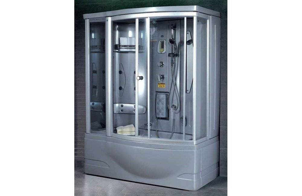 Гидромассажный бокс (душевая кабина) с ванной - совмещенные душевые кабины