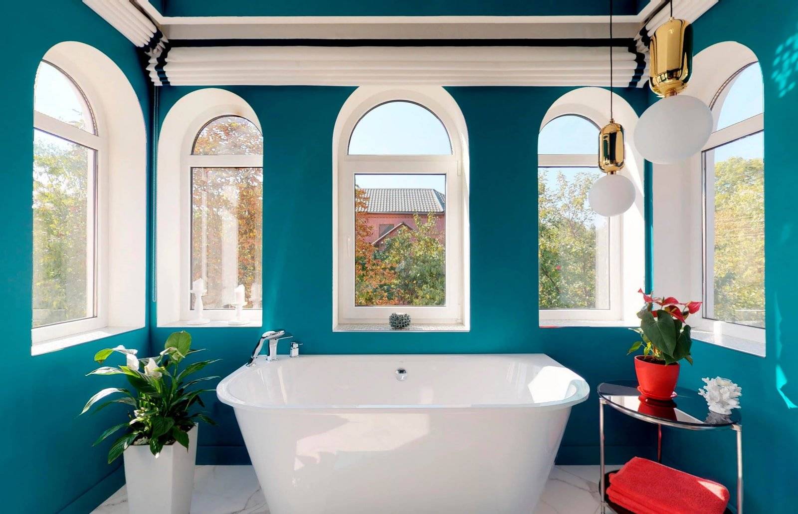 Интерьер ванной комнаты в средиземноморском стиле (26 идей светлого дизайна)
