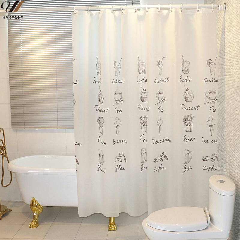 Тканевые шторки для ванной: советы по выбору 
