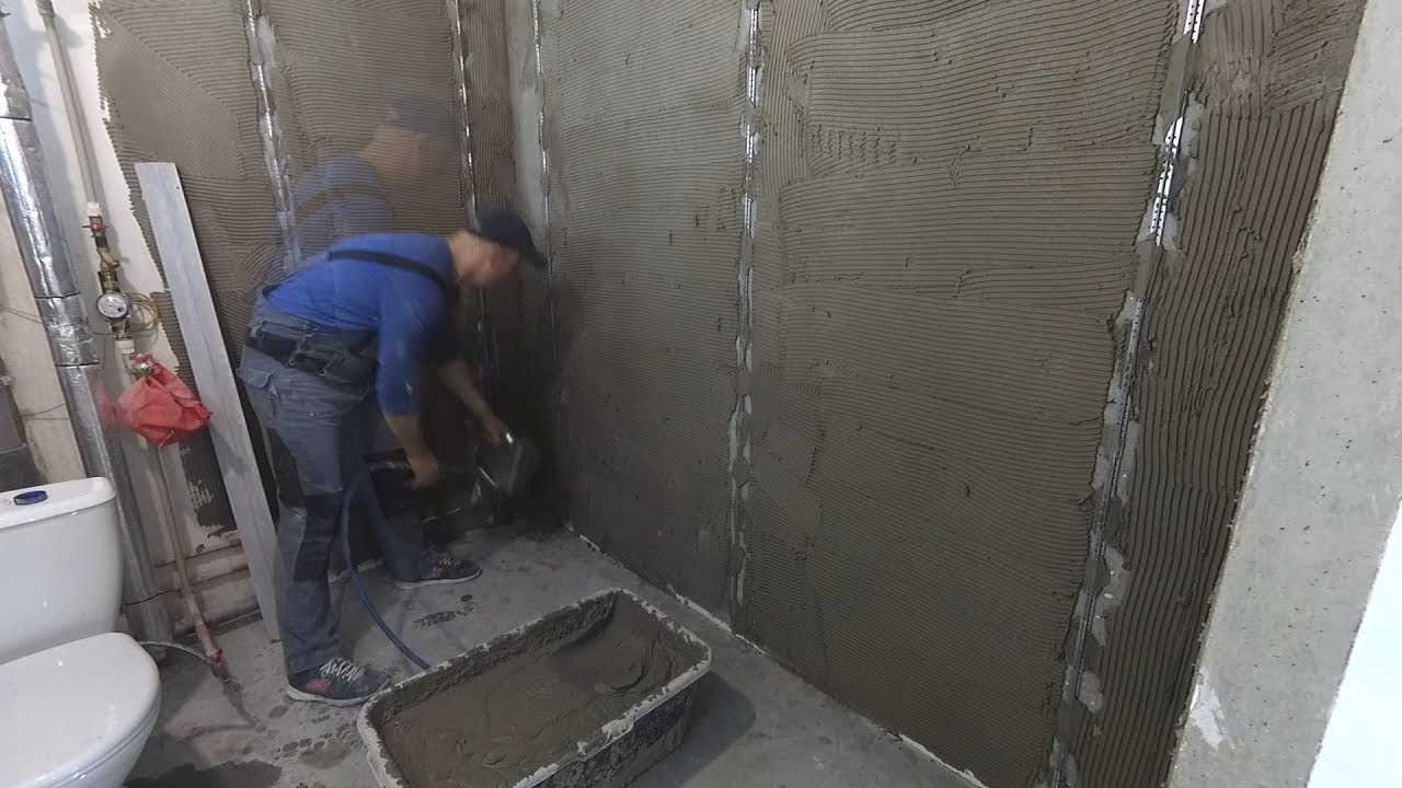 Как выровнять оштукатуренные стены своими руками: пошаговая инструкция, видео