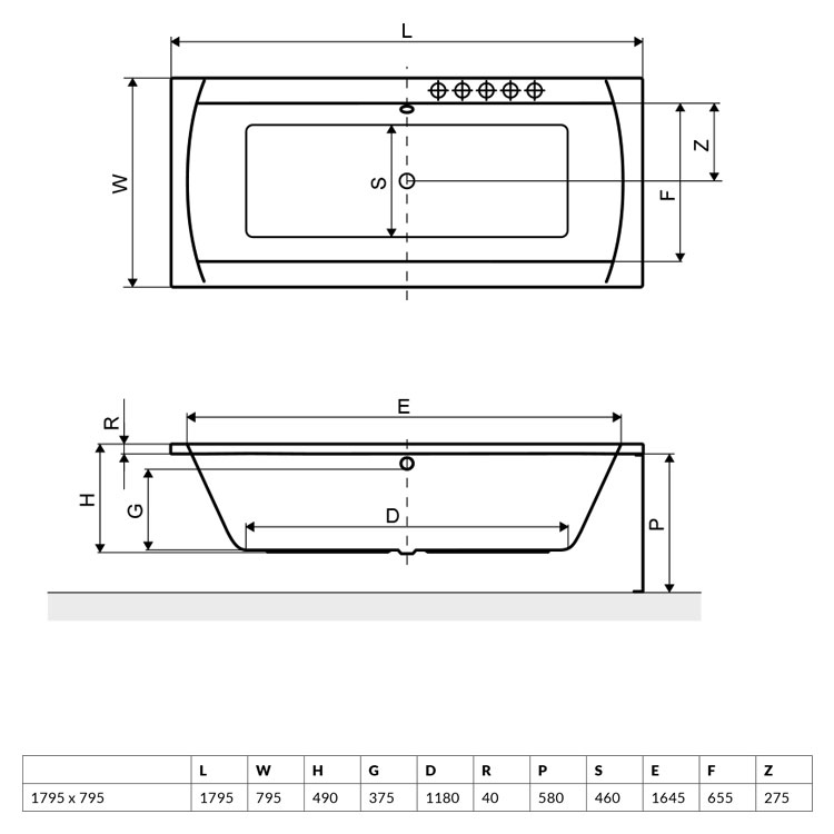Размеры акриловой ванной: прямоугольные, угловые и асимметричные