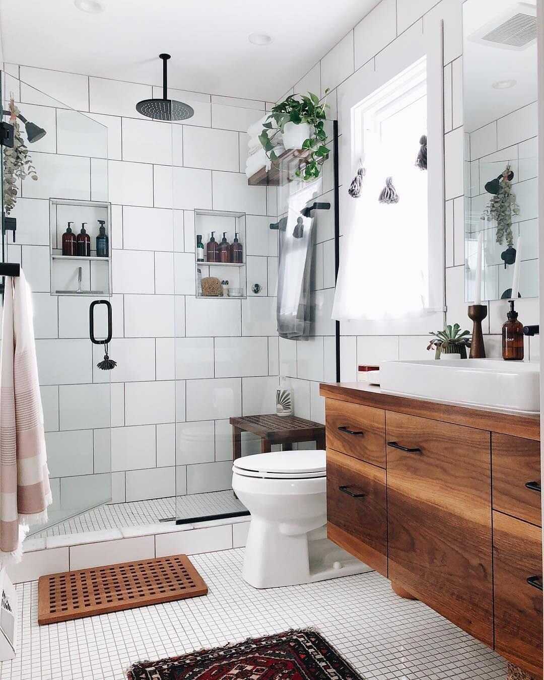 (+85 фото) ванная в скандинавском стиле