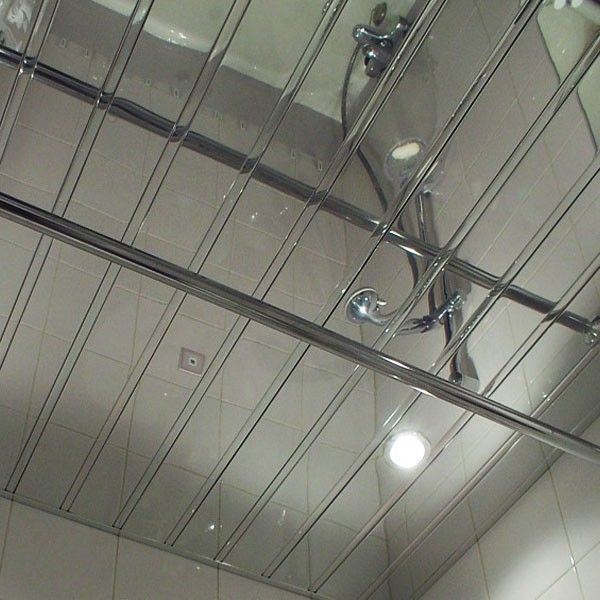 Алюминиевый реечный потолок - плюсы, минусы, применение, монтаж своими руками