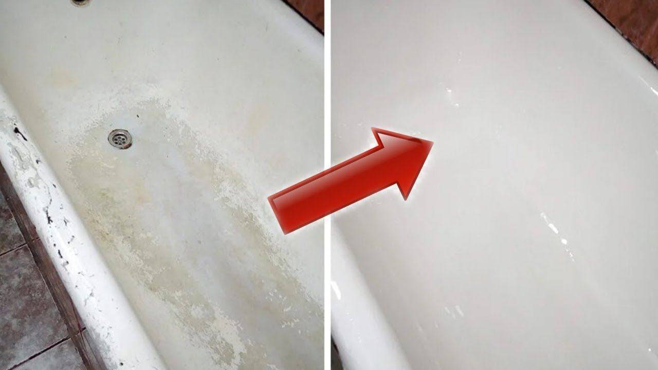 Чем отмыть старую чугунную эмалированную ванну - уход и средства для чистки