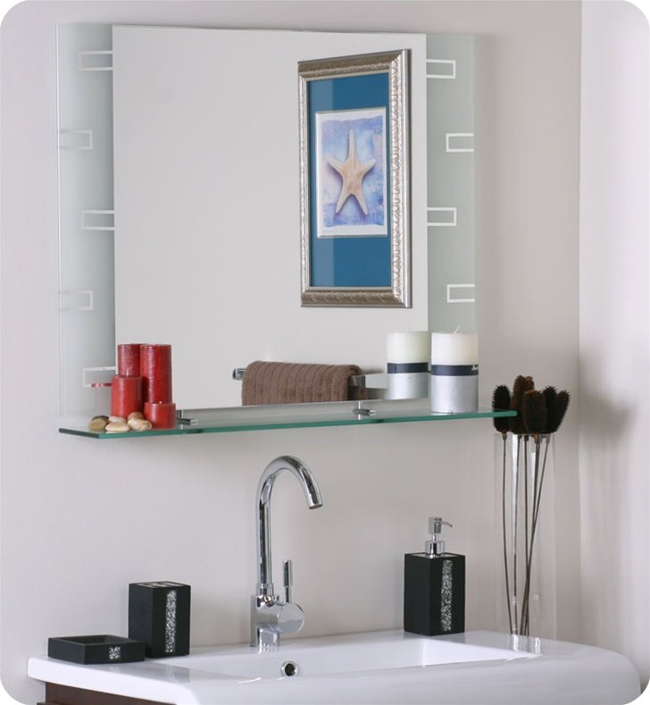 Виды и эксплуатация зеркала с полкой для ванной комнаты. нюансы выбора этого важного предмета интерьера – сделаем мебель сами