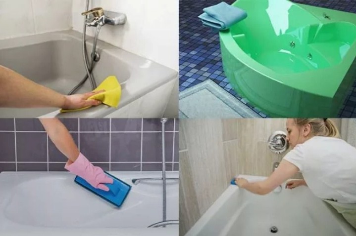 Подробное руководство по чистке акриловой ванны