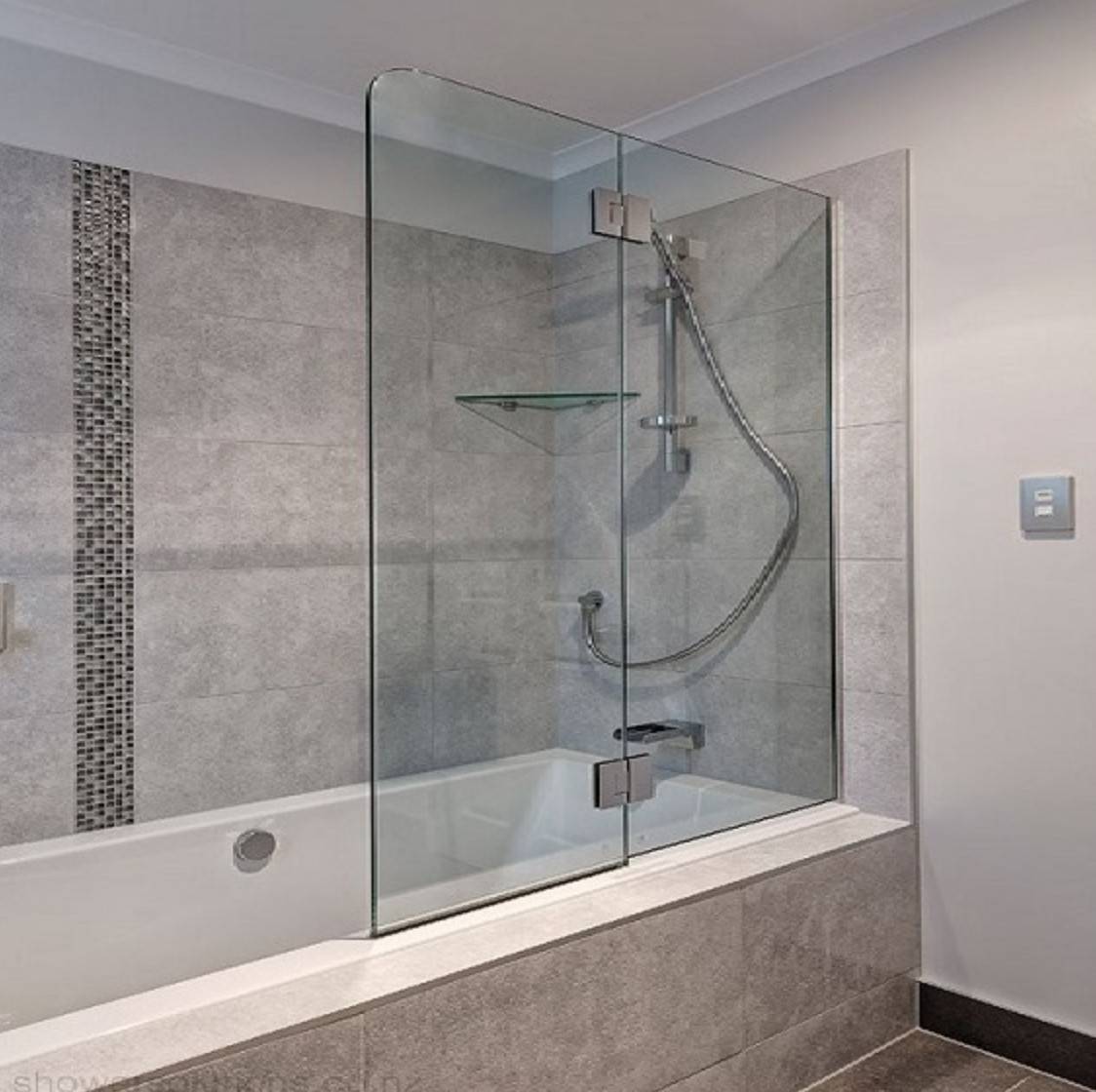 Шторка для ванной из стекла: какие бывают, как правильно выбрать раздвижные из стекла