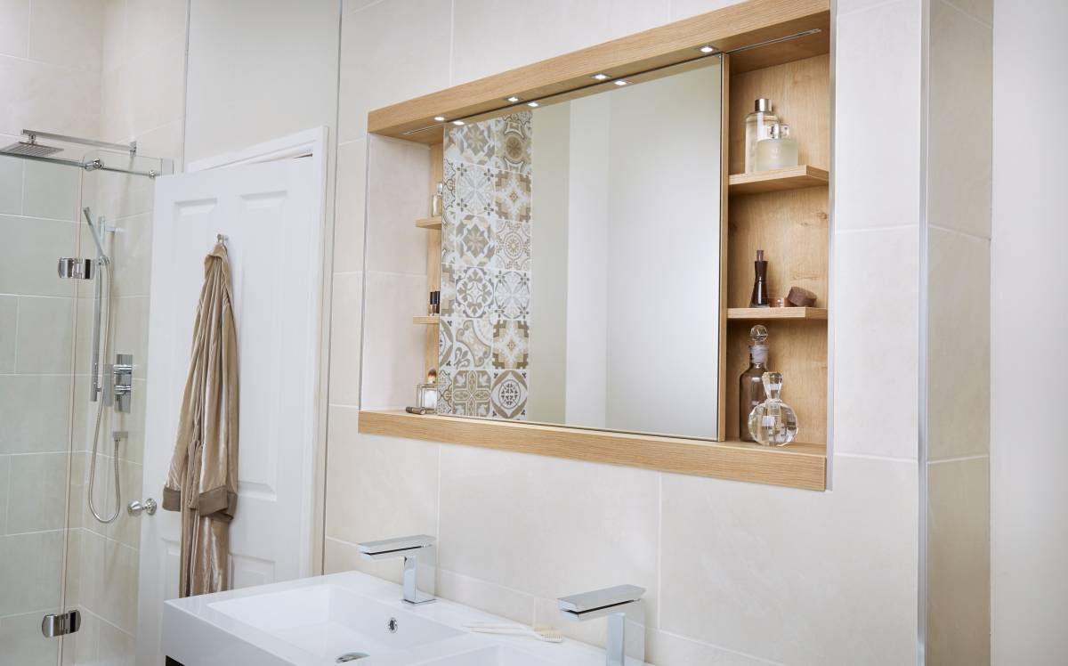 Шкаф с зеркалом в ванную: виды / какой выбрать? фото.