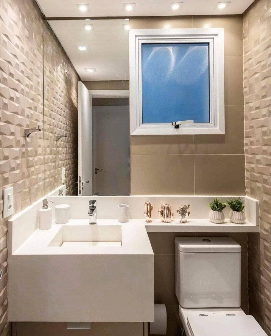 Дизайн ванной комнаты маленького размера фото