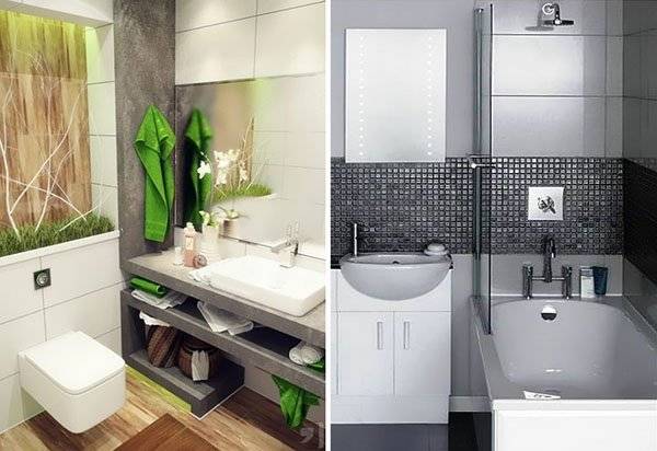 Маленькая ванная - идеи дизайна. 9 самых интересных тенденций 2023 года (+54 фото) | дизайн и интерьер ванной комнаты