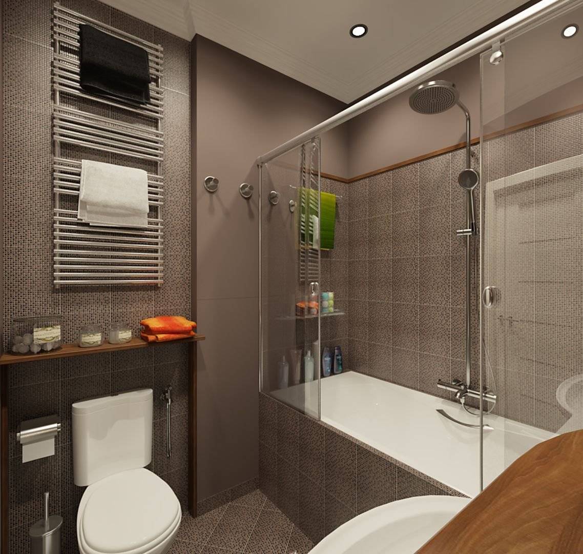 Маленькая ванная комната (119 фото) - дизайн интерьера угловой ванной, маленькой площади с душевой кабиной, туалетом и стиральной машиной