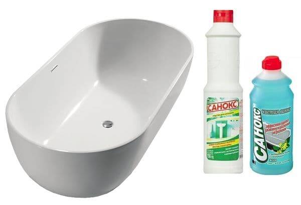 Чем мыть акриловую ванну - советы по мытью подручными и специальными средствами