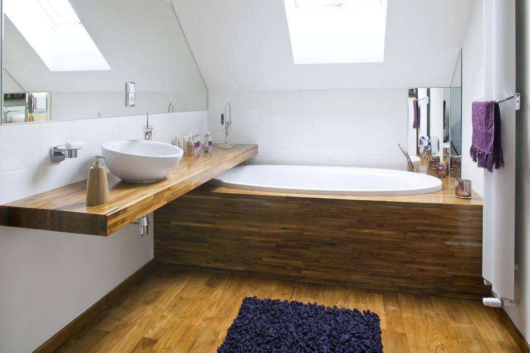 Тиковый пол в ванной комнате - выбор и укладка покрытия