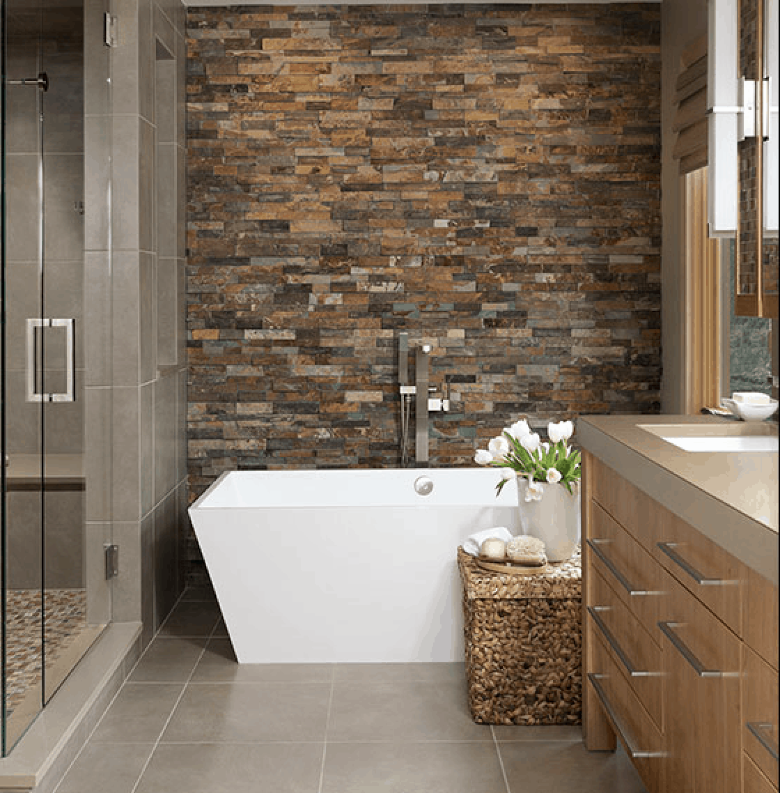 Почему стеновые панели из искусственного камня в ванной комнате – лучшее решение? - литстоун