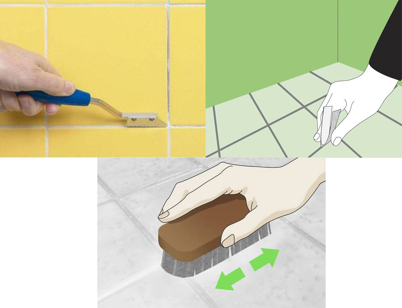 Как почистить швы между плиткой в ванной в домашних условиях: эффективные способы чистки межплиточных швов в ванной комнате