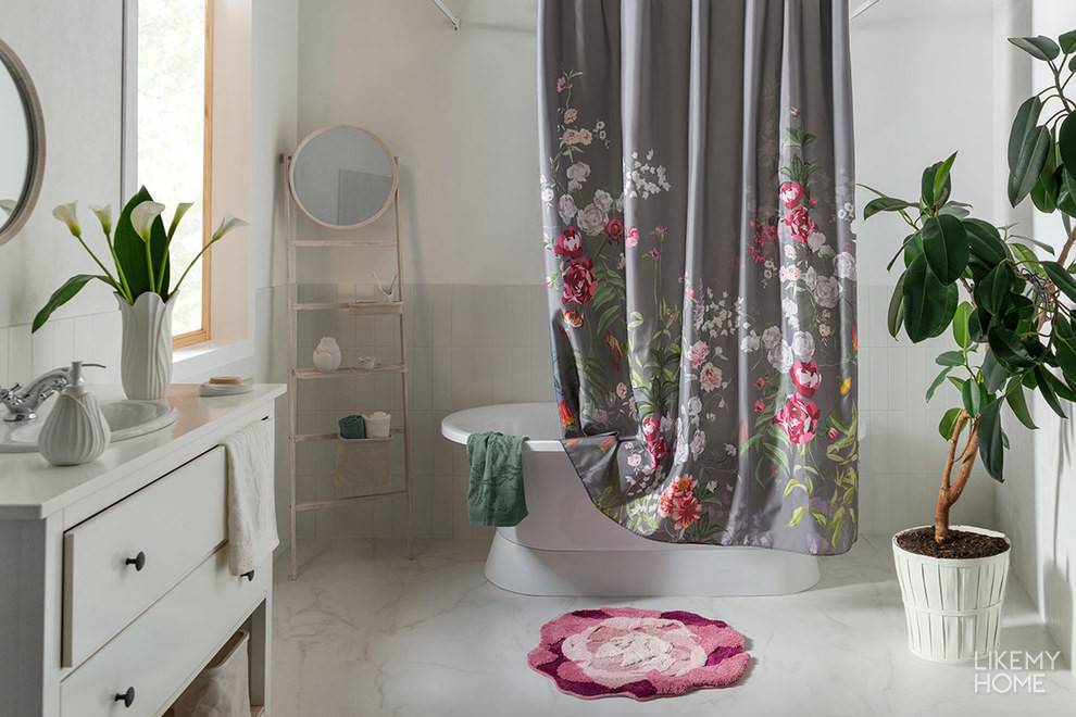 Практичные шторки для ванной | онлайн-журнал о ремонте и дизайне
