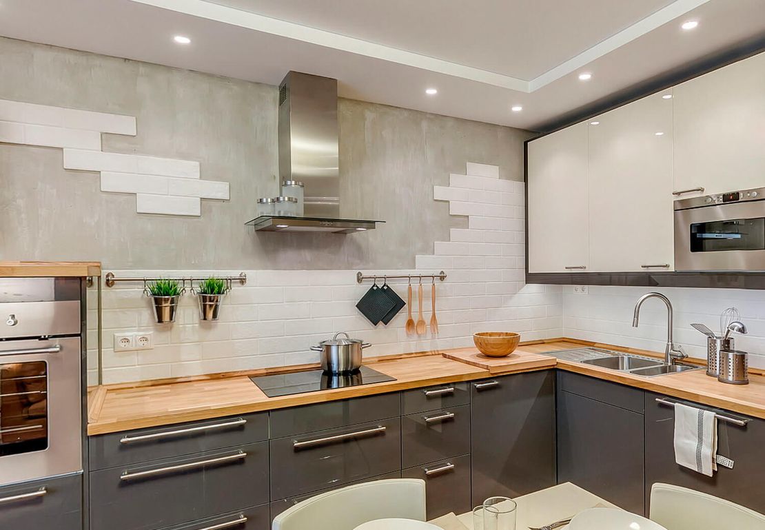 Чем отделать стены на кухне: чем лучше обклеить в квартире дешево и красиво, современный стиль, каким материалом можно покрыть