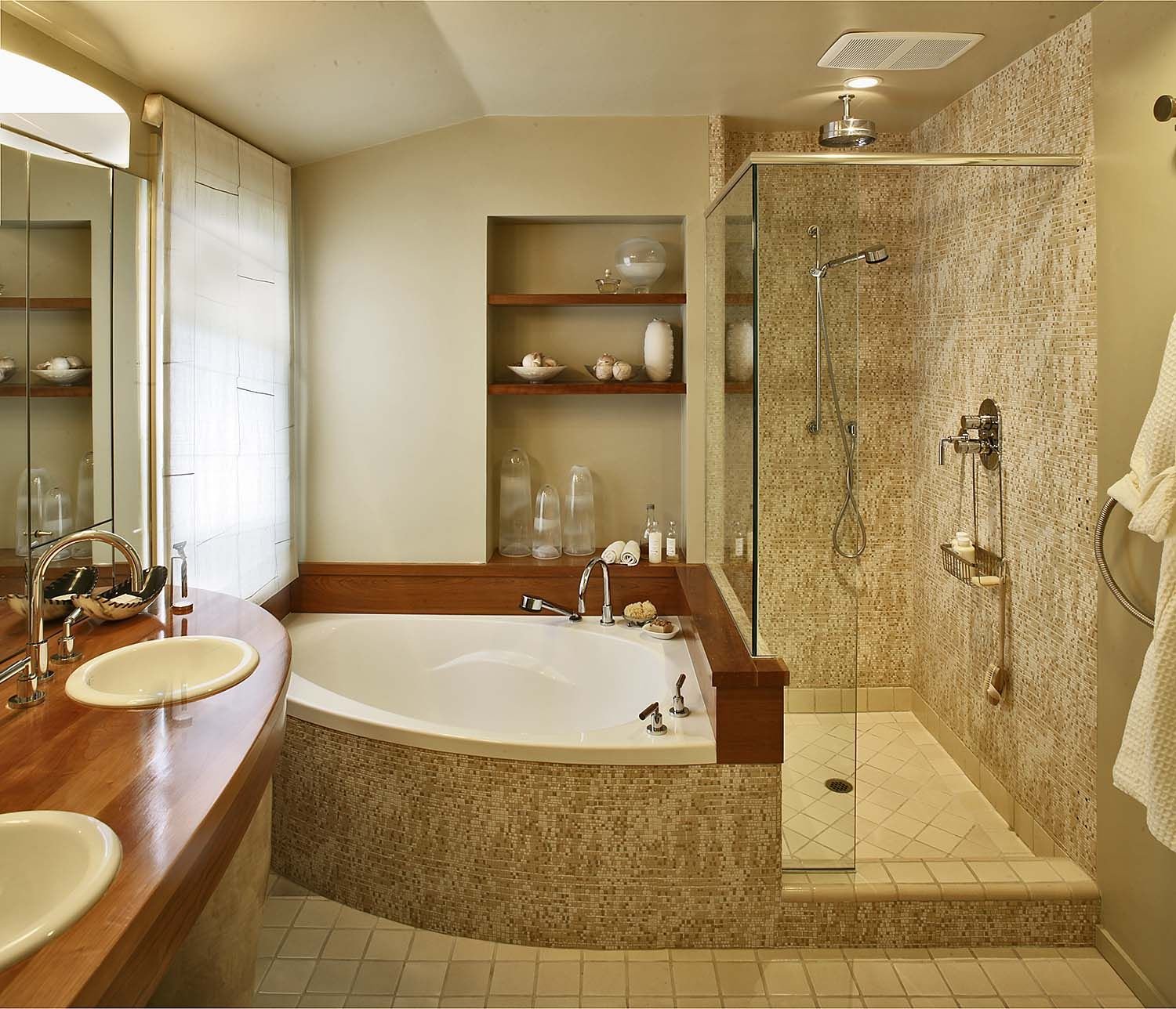 Угловая ванная — 85 фото удобного обустройства и красивого дизайна!