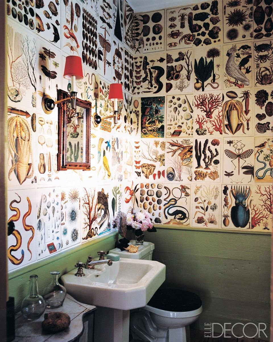 Декор ванной комнаты своими руками