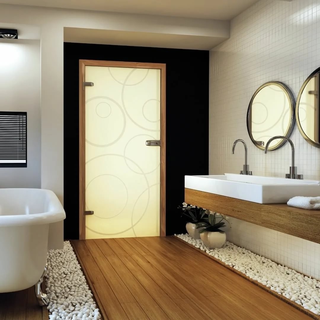 Двери для ванной и туалета: какие лучше выбрать - строительство и ремонт