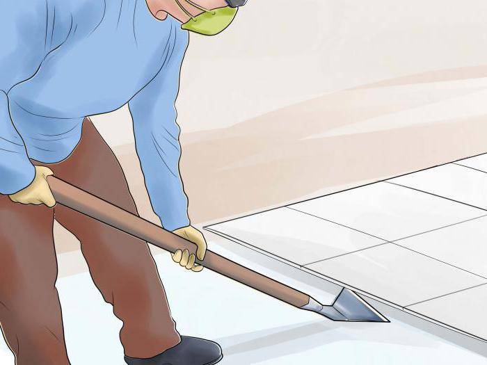 Простые советы: как заменить одну плитку на полу