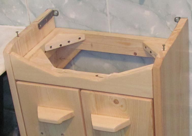 Тумба под раковину в ванную своими руками: пошаговая инструкция