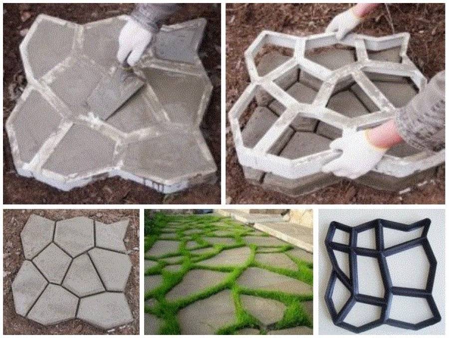 Садовая дорожка своими руками при помощи формы: отзывы и фото + инструкция как сделать формы для изготовления дорожки