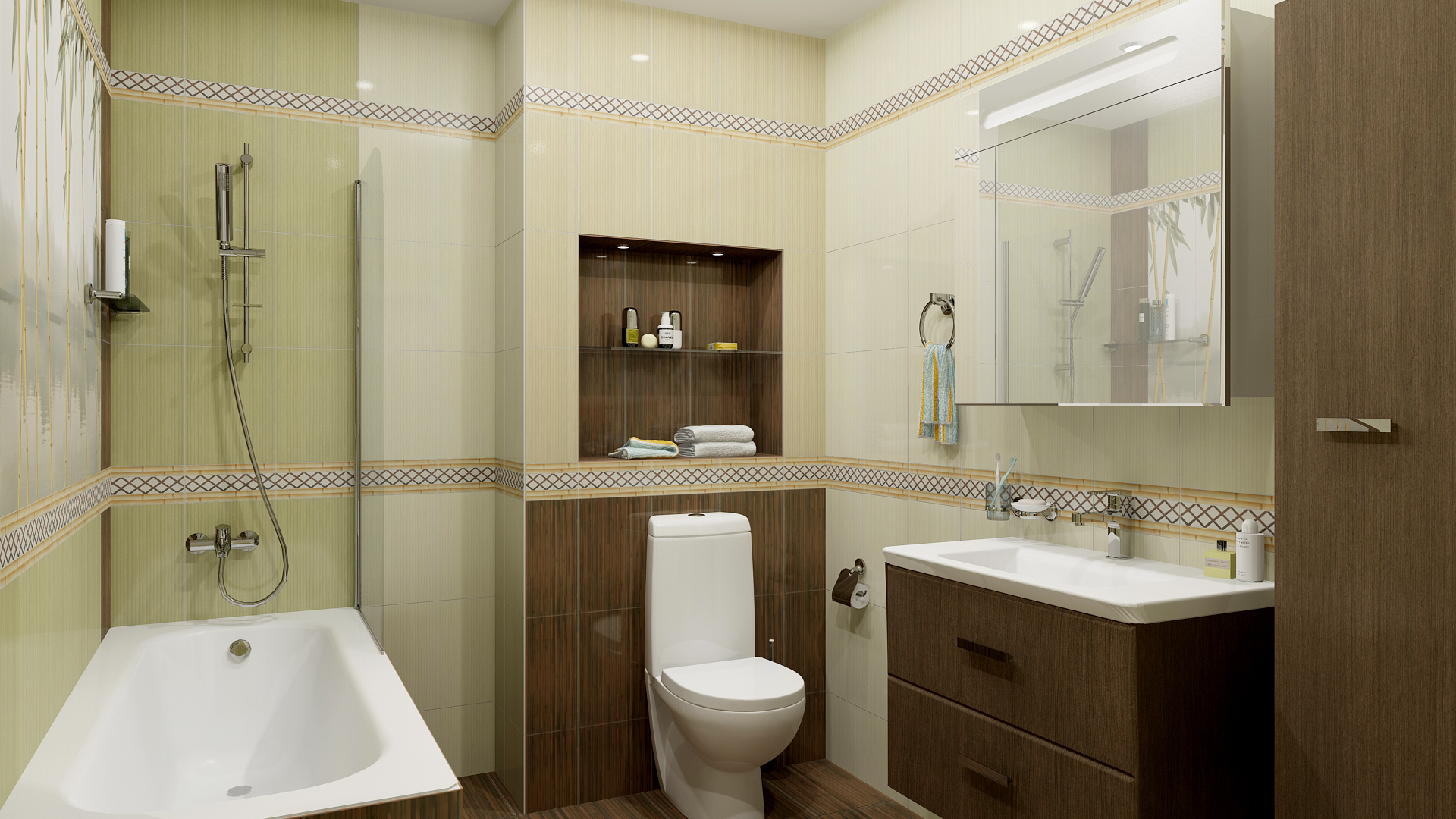 Бюджетный ремонт ванной комнаты: фото примеры | онлайн-журнал о ремонте и дизайне