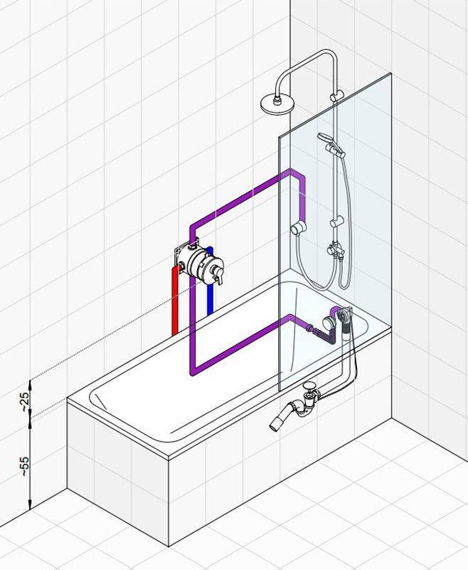 Как поменять смеситель в ванной своими руками: технология работ (фото и видео)