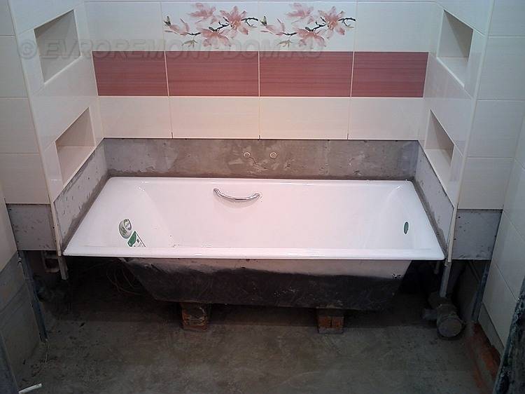 Установка ванны под плитку: пошаговая инструкция и рекомендации специалистов