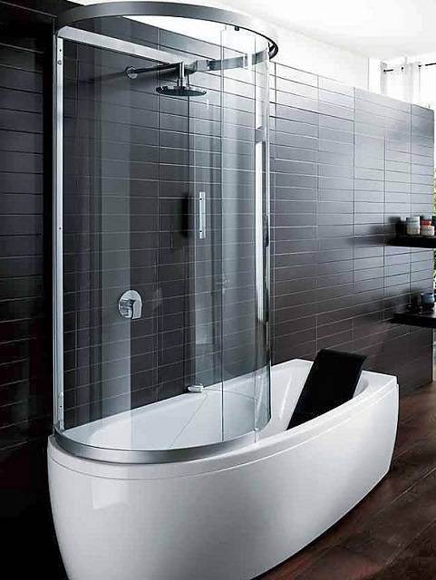 Маленькая ванная комната: дизайн интерьера с душевой кабиной