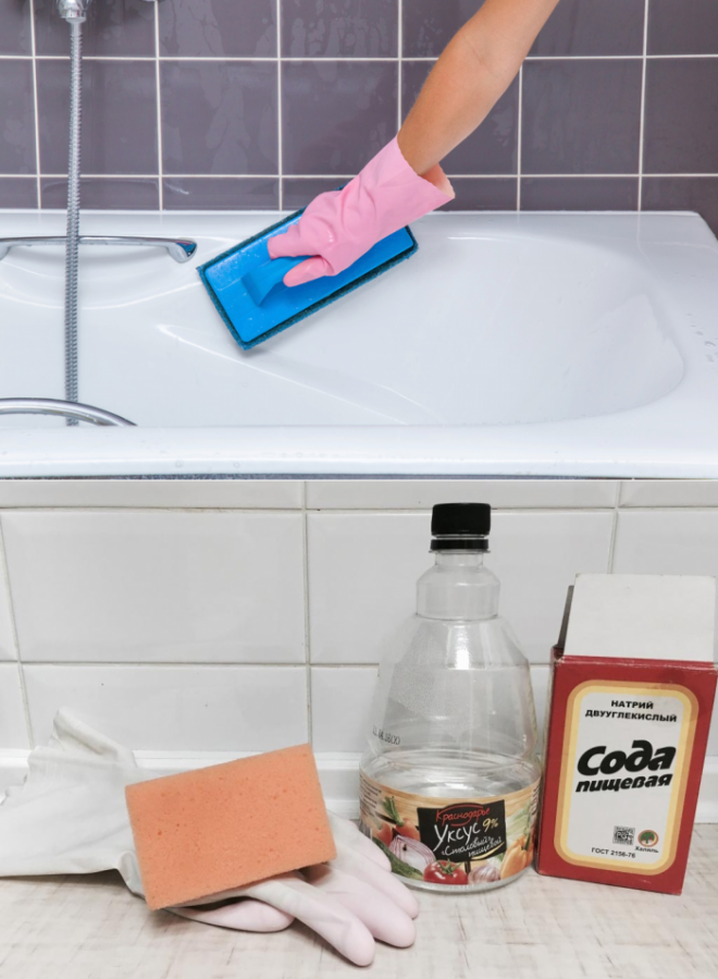 Чем чистить акриловую ванну в домашних условиях от налета