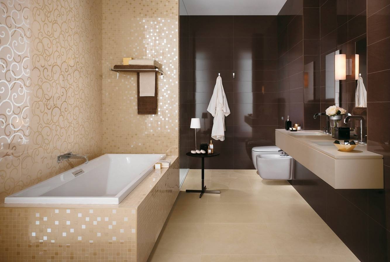 Размер плитки для ванной  виды плиток для пола, стен и потолка - все про гипсокартон