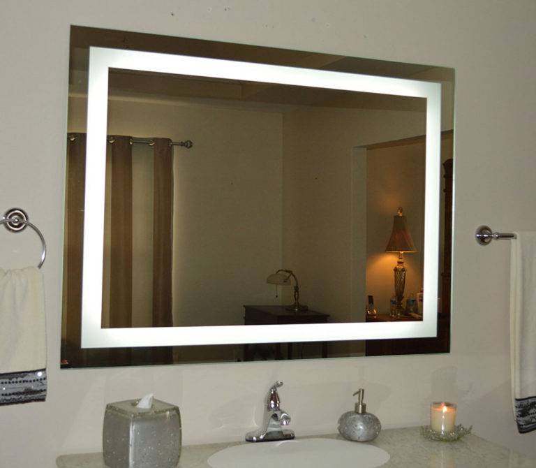 Выбираем зеркало в ванную комнату. Типы и виды конструкций