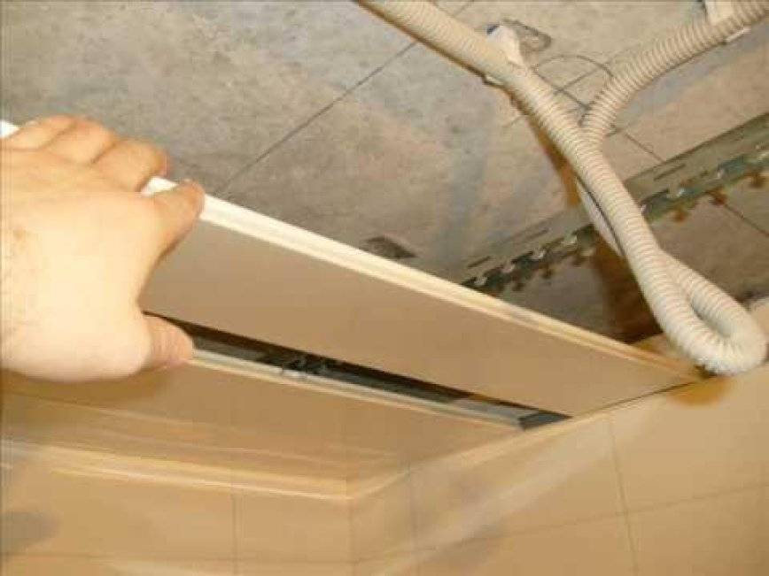 Натяжной потолок в ванной - как его сделать