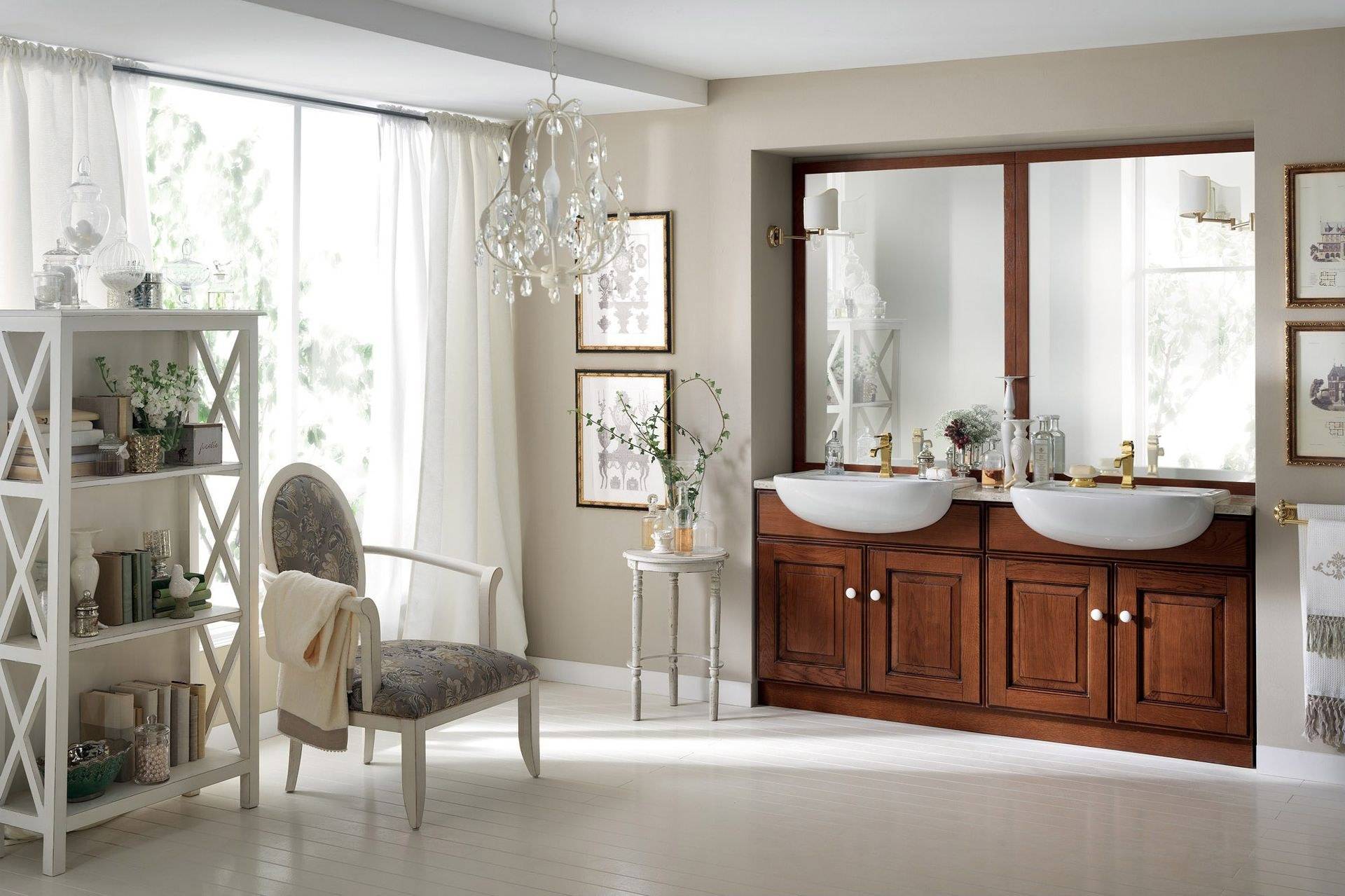 Классическое оформление ванной комнаты: особенности стиля, выбор отделки, мебели, декора