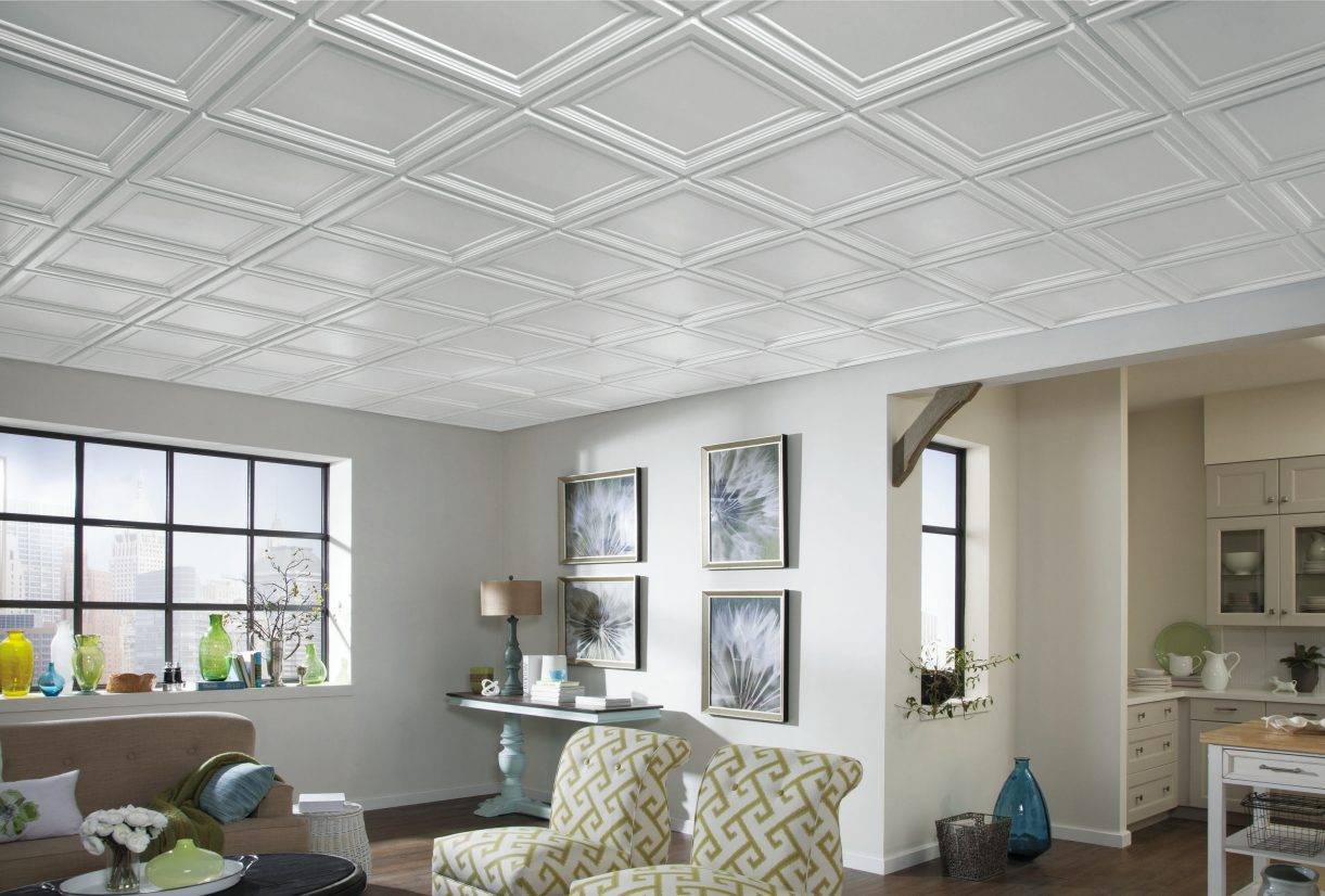 Какой вариант потолочного покрытия выбрать? Потолочная плитка, кассетный или деревянный потолок