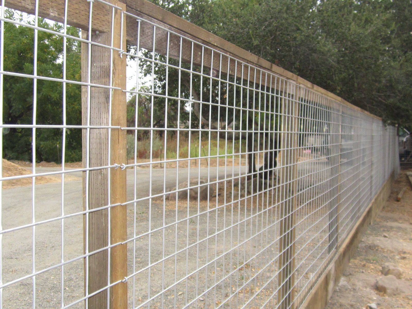 Забор из сварной оцинкованной сетки - технология установки