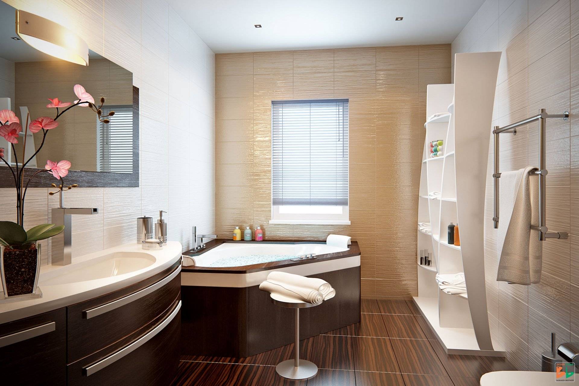 Ванные комнаты 5 и 6 кв. м: 100 фото-идей в дизайне интерьера