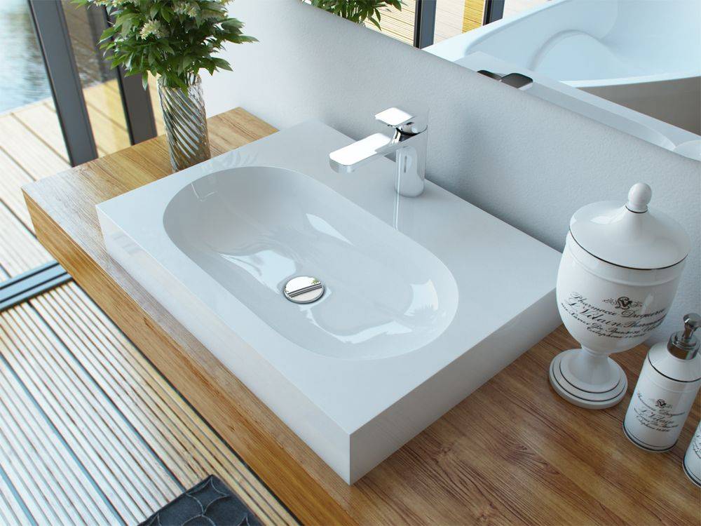 Двойная раковина с тумбой для ванной: особенности установки, фото, размеры