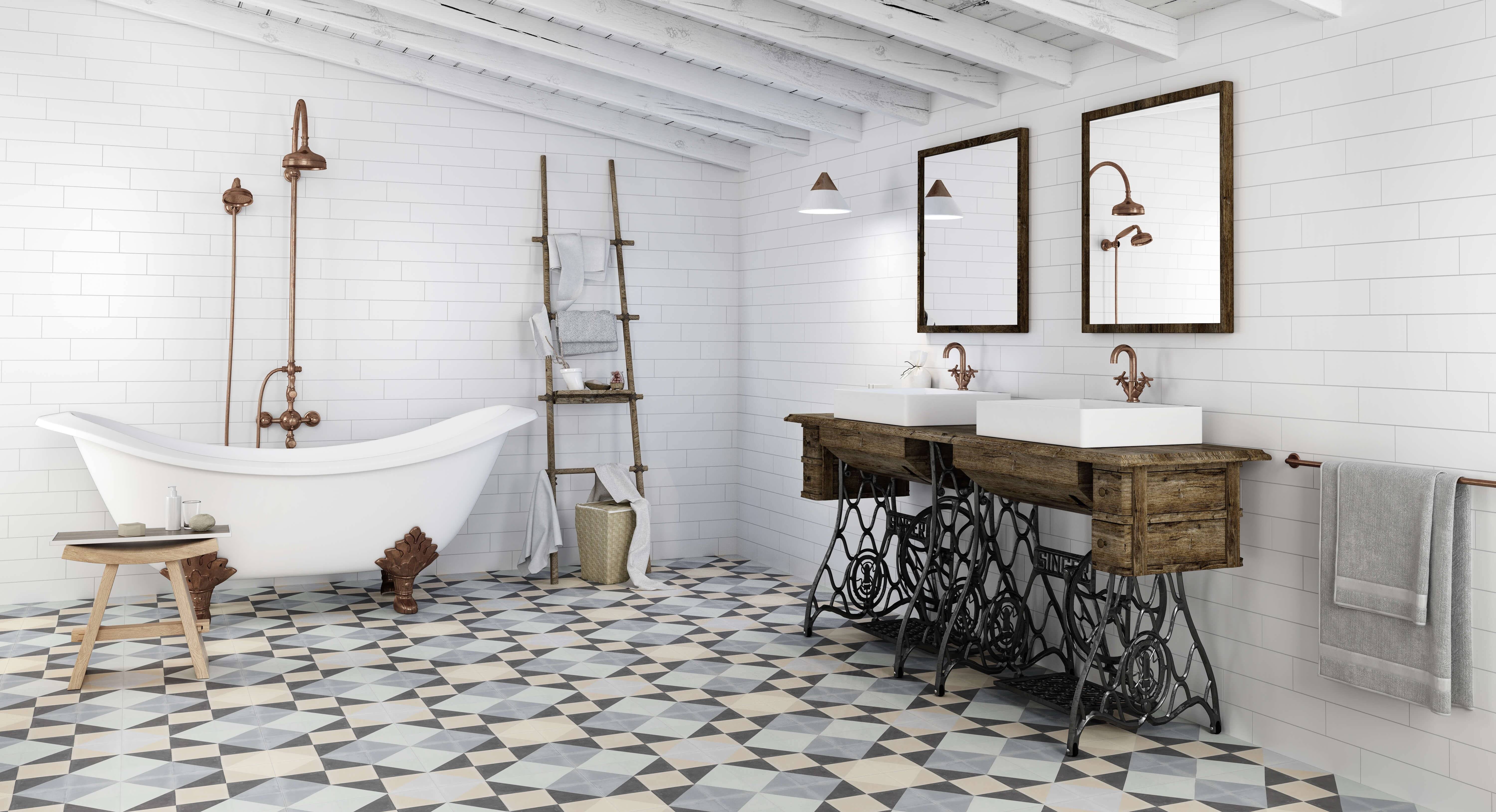 Ванная в скандинавском стиле: 15 фото комнат и варианты дизайна