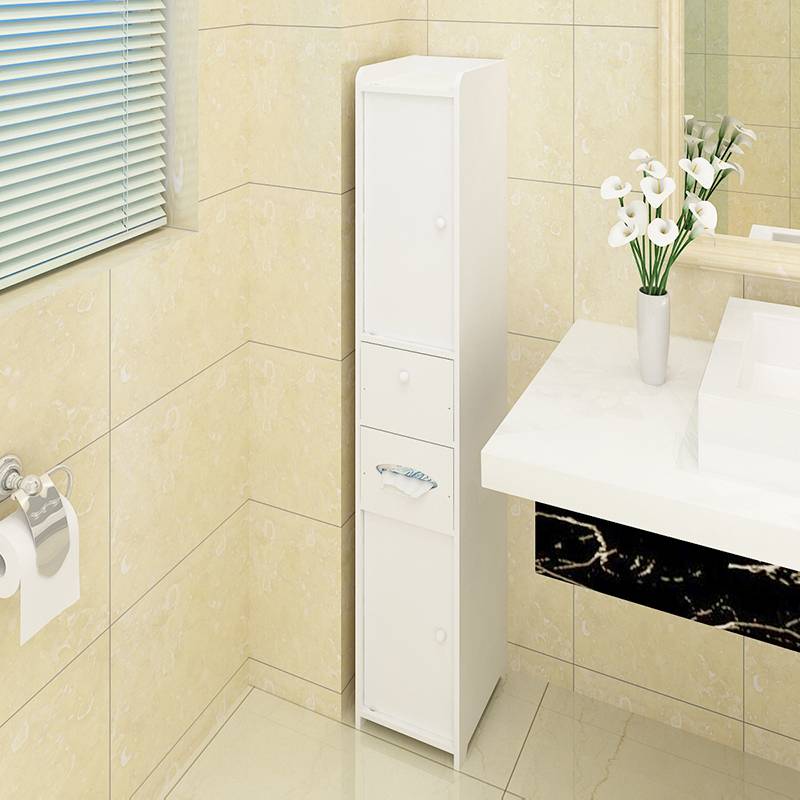 Шкаф-пенал для ванной комнаты: выбор мебели под планировку