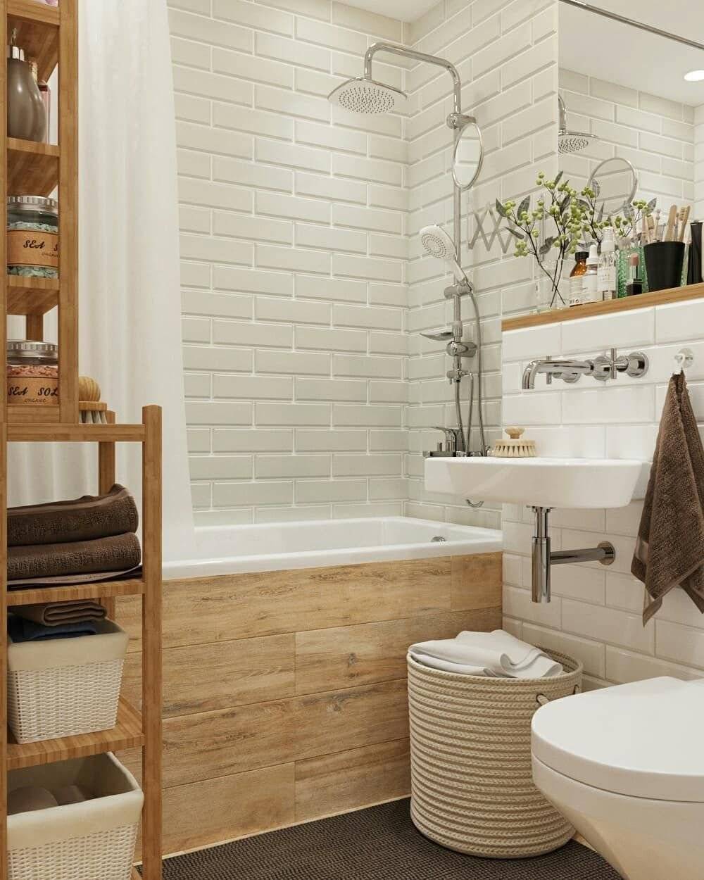 Как оформить любую ванную комнату в скандинавском стиле