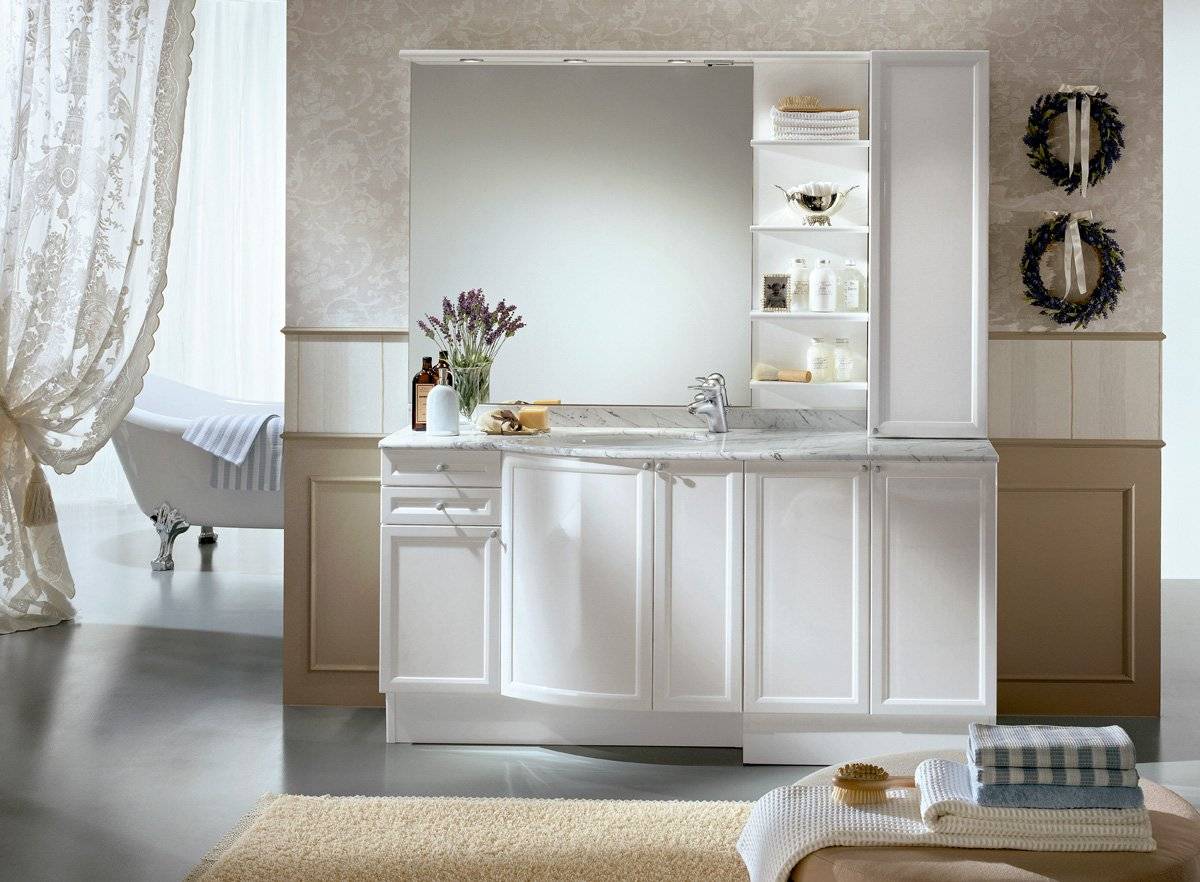 Дизайн ванной комнаты — классический стиль