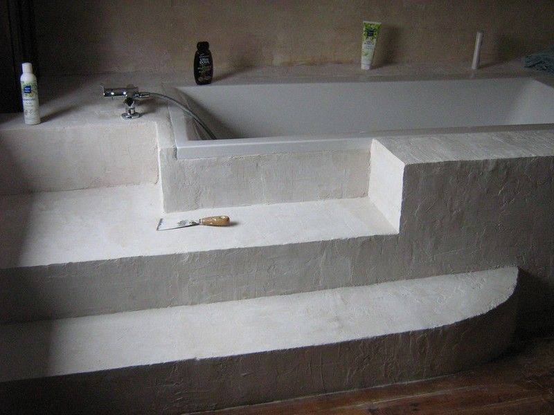 Как сделать ванну из бетона своими руками — видео инструкция и фото