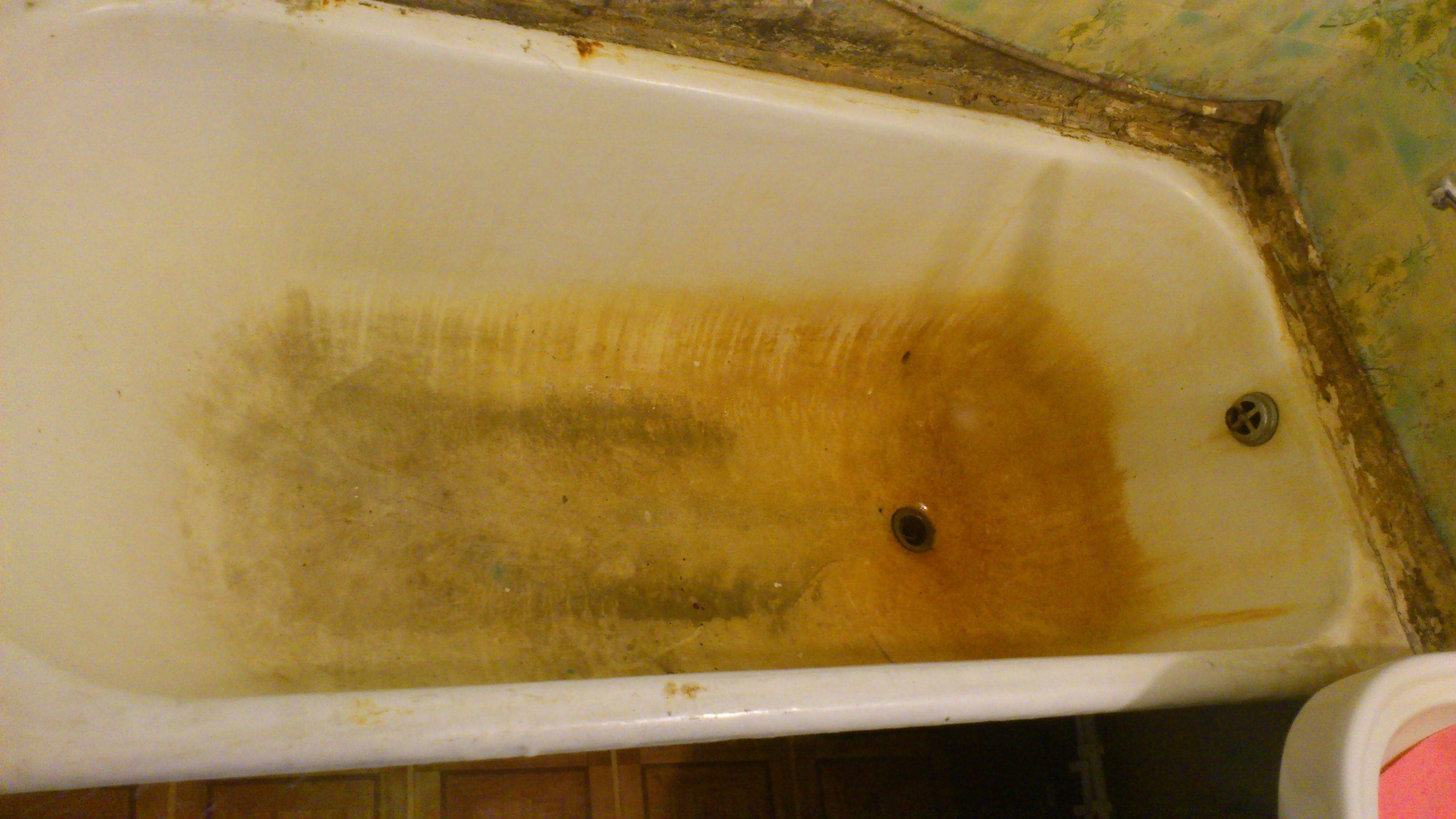 Как очистить ванную от желтого налета в домашних условиях: чтобы не повредить эмаль (видео)    :: клео.ру