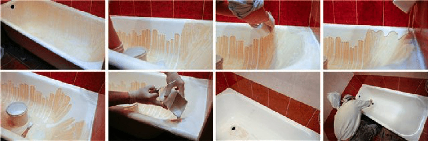 Реставрация ванны своими руками в домашних условиях по шагам