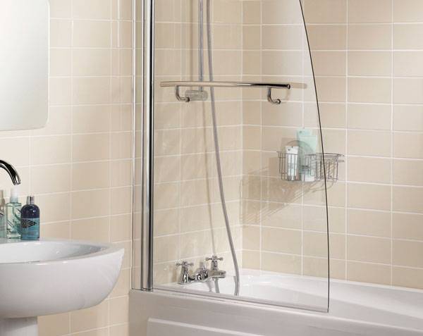 Стеклянные шторы для ванной комнаты: виды, особенности дизайна и правила установки