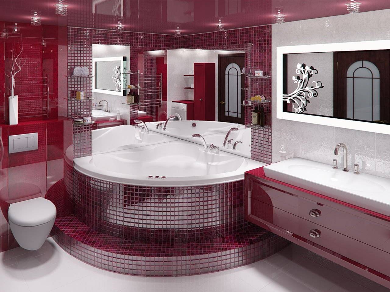 Фото ванных комнат: дизайн — аспекты разработки проекта